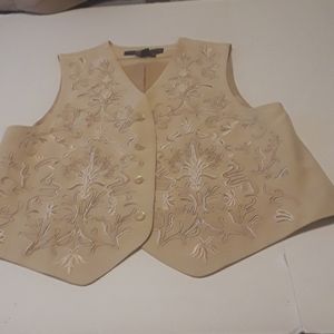 I B Diffusion Vintage 100% Silk Vest 16